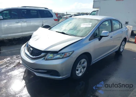 2013 Honda Civic Lx из США, поврежденный, VIN 2HGFB2F56DH544248